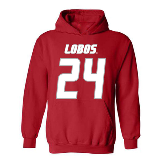 New Mexico - NCAA Baseball : Brodey Williams - Classic Shersey Hooded Sweatshirt-0