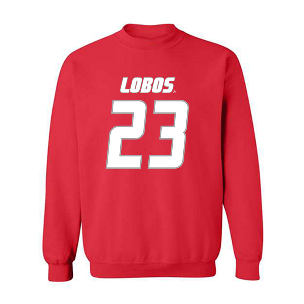 New Mexico - NCAA Men's Tennis : Aditya Balsekar - Classic Shersey Crewneck Sweatshirt-0