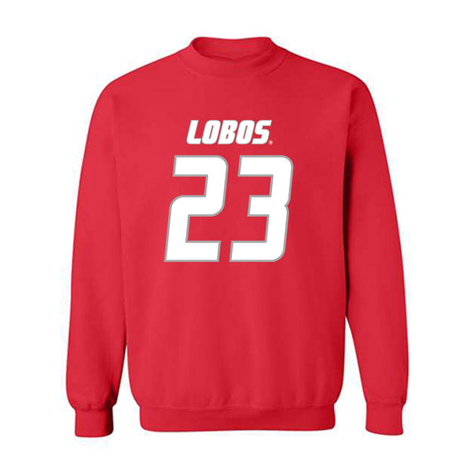 New Mexico - NCAA Men's Tennis : Aditya Balsekar - Classic Shersey Crewneck Sweatshirt-0
