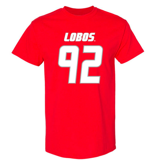 New Mexico - NCAA Football : Brian Booker - Classic Shersey T-Shirt-0