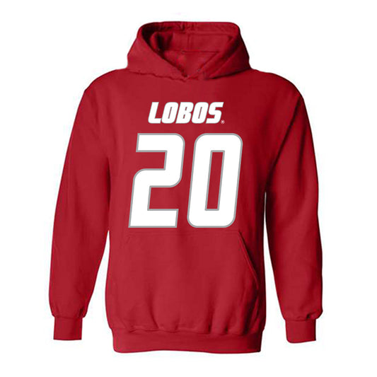 New Mexico - NCAA Women's Basketball : Tyler Jones - Classic Shersey Hooded Sweatshirt-0