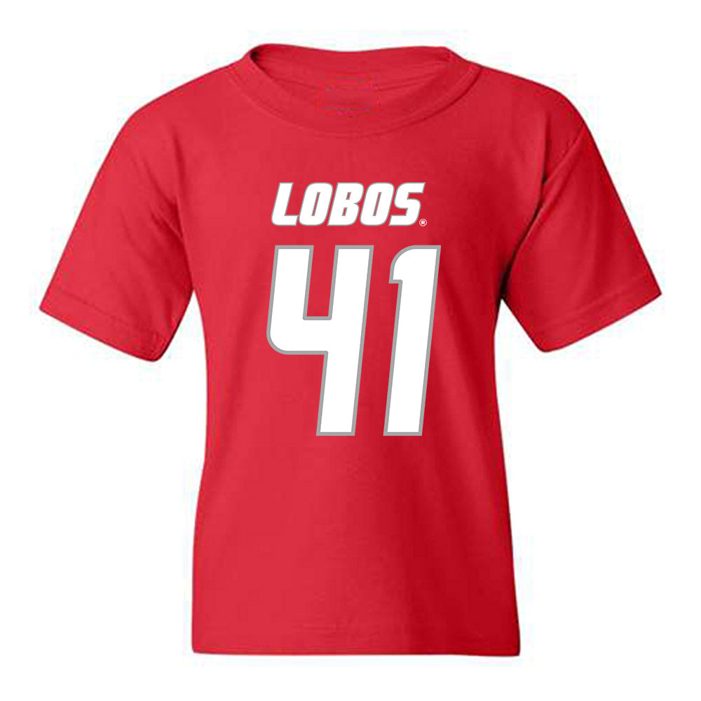 New Mexico - NCAA Baseball : Seth Edgerton - Classic Shersey Youth T-Shirt-0