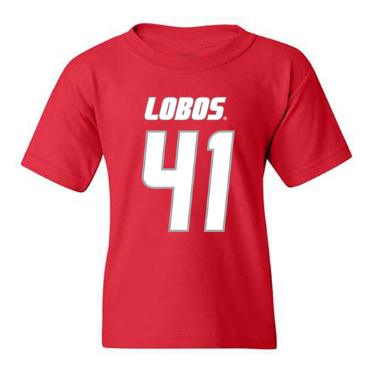 New Mexico - NCAA Baseball : Seth Edgerton - Classic Shersey Youth T-Shirt-0