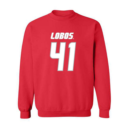 New Mexico - NCAA Baseball : Seth Edgerton - Classic Shersey Crewneck Sweatshirt-0