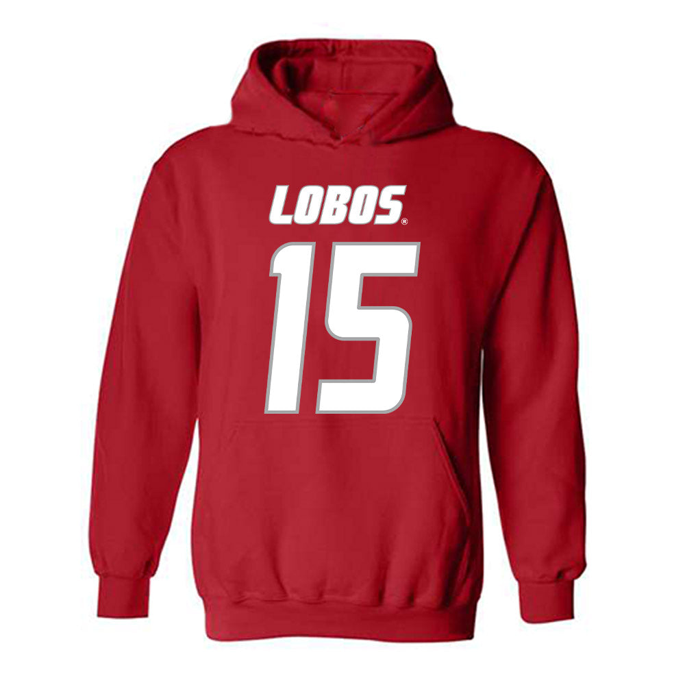 New Mexico - NCAA Baseball : Khalil Walker - Classic Shersey Hooded Sweatshirt-0