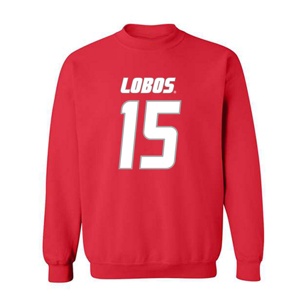 New Mexico - NCAA Baseball : Khalil Walker - Classic Shersey Crewneck Sweatshirt-0