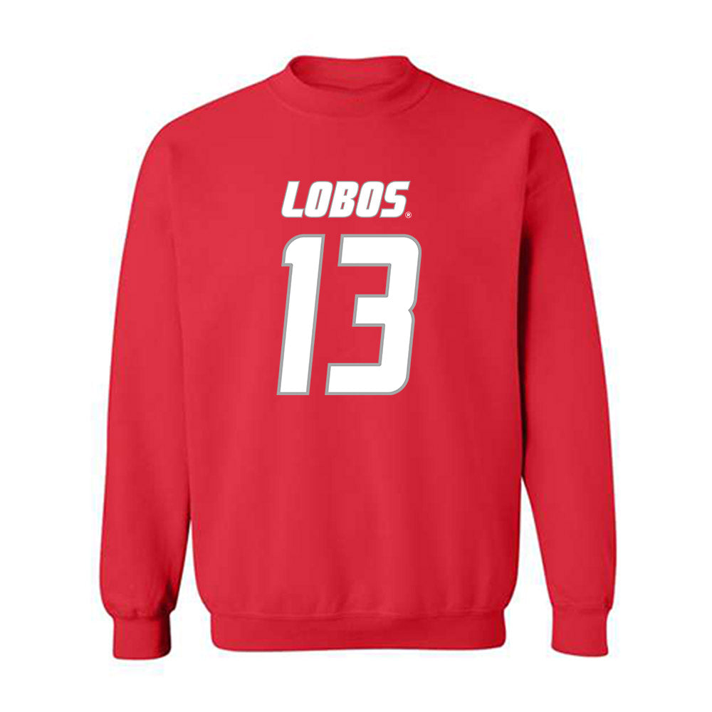 New Mexico - NCAA Softball : Briana Williams - Classic Shersey Crewneck Sweatshirt-0