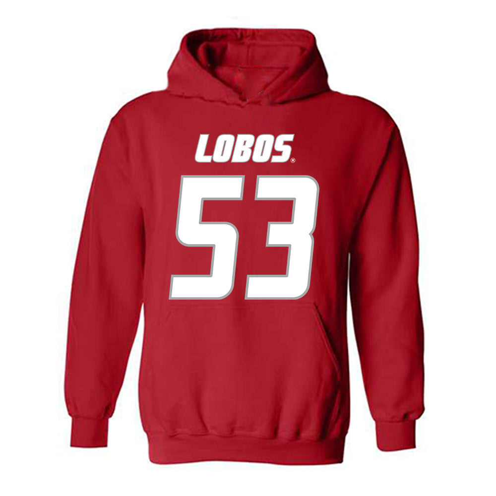 New Mexico - NCAA Football : Caden Beck - Classic Shersey Hooded Sweatshirt-0