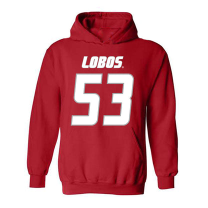 New Mexico - NCAA Football : Caden Beck - Classic Shersey Hooded Sweatshirt-0