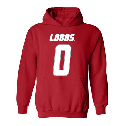 New Mexico - NCAA Football : Zhaiel Smith - Classic Shersey Hooded Sweatshirt-0