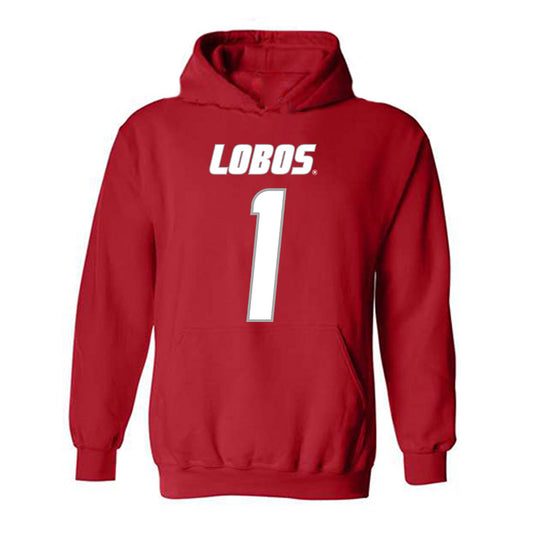 New Mexico - NCAA Women's Track & Field : Gaby Szabo - Classic Shersey Hooded Sweatshirt-0