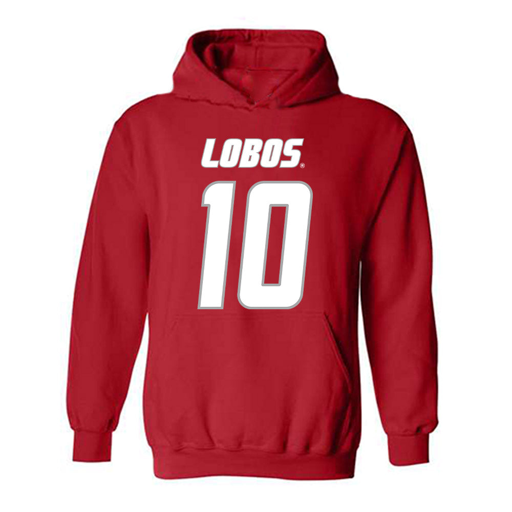 New Mexico - NCAA Women's Basketball : Cacia Antonio - Classic Shersey Hooded Sweatshirt-0