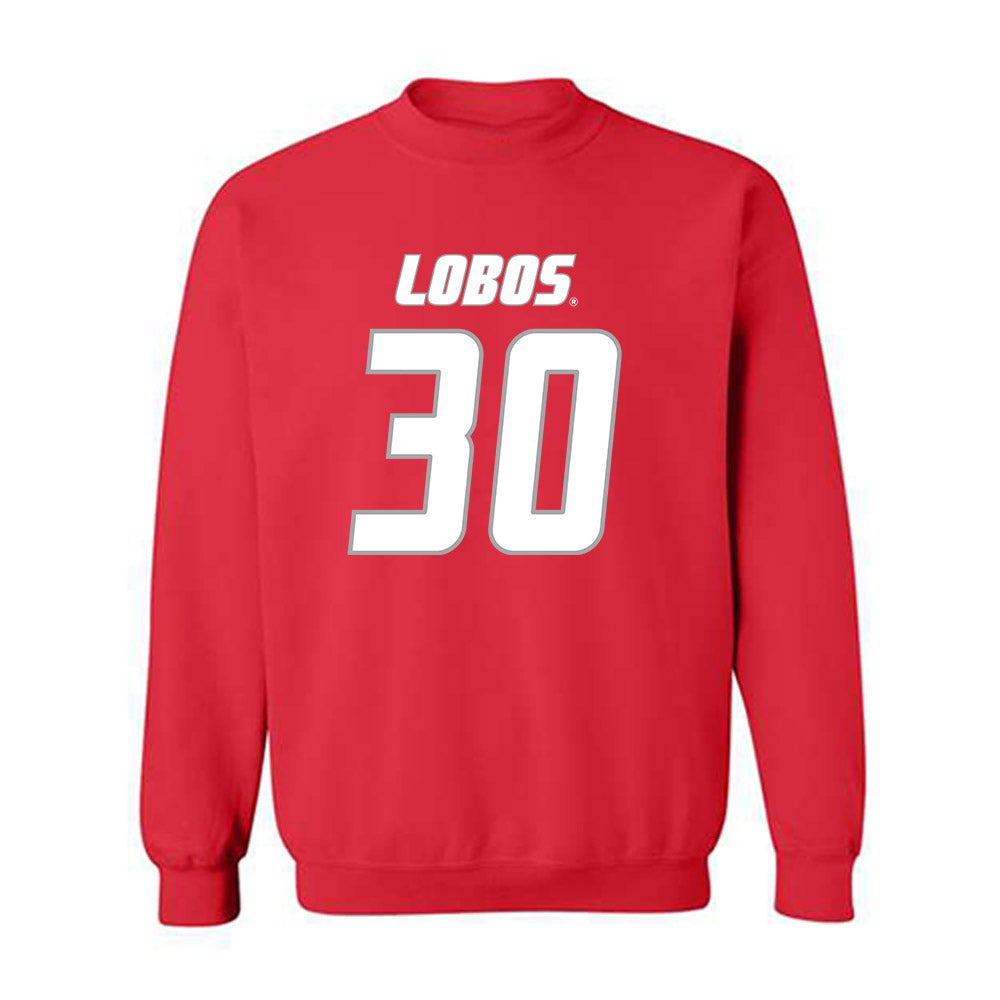 New Mexico - NCAA Baseball : Reed Spenrath - Classic Shersey Crewneck Sweatshirt-0