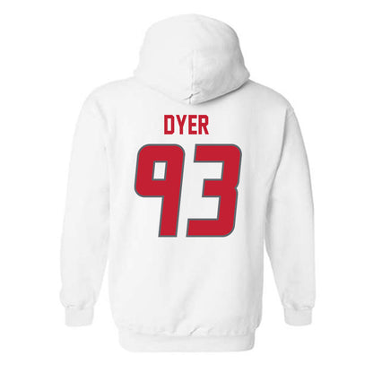 New Mexico - NCAA Football : Deven Dyer - Classic Shersey Hooded Sweatshirt-1