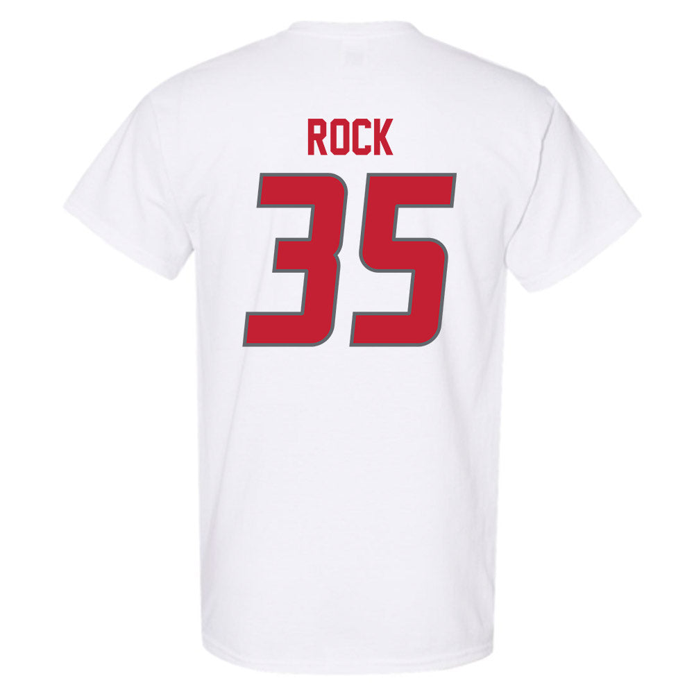 New Mexico - NCAA Men's Basketball : JT Rock - Classic Shersey T-Shirt-1