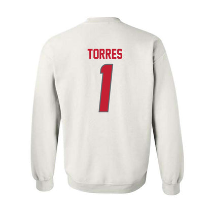 New Mexico - NCAA Football : Jahmir Torres - Classic Shersey Crewneck Sweatshirt-1