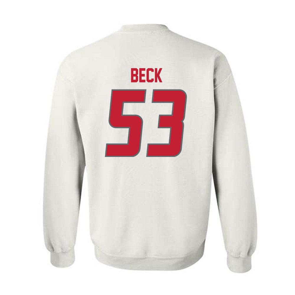 New Mexico - NCAA Football : Caden Beck - Classic Shersey Crewneck Sweatshirt-1