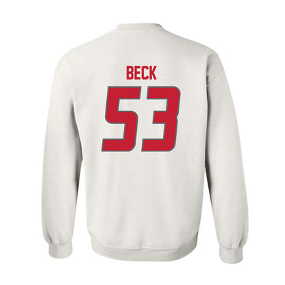 New Mexico - NCAA Football : Caden Beck - Classic Shersey Crewneck Sweatshirt-1