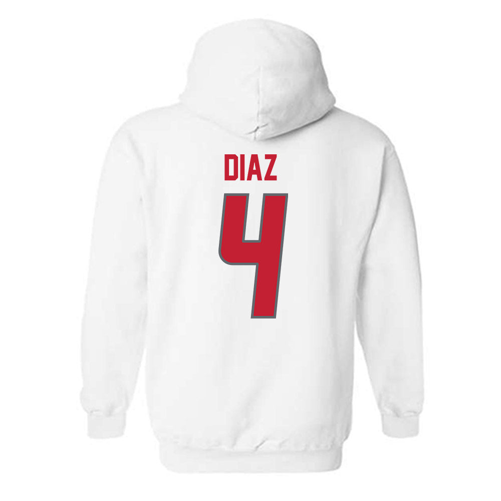 New Mexico - NCAA Baseball : Anthony Diaz - Classic Shersey Hooded Sweatshirt-1