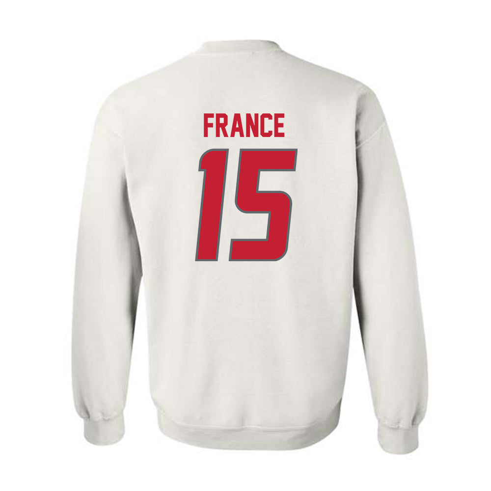New Mexico - NCAA Women's Volleyball : Addison France - Classic Shersey Crewneck Sweatshirt-1