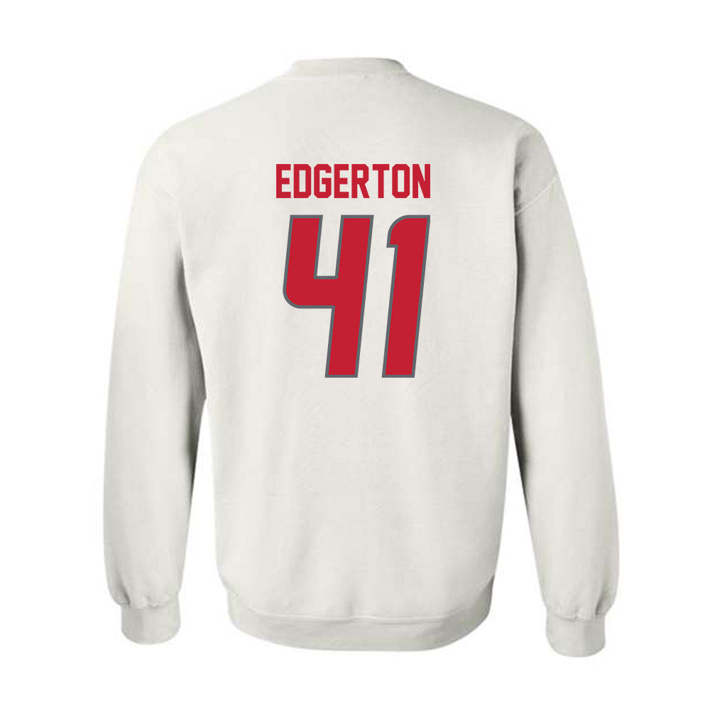 New Mexico - NCAA Baseball : Seth Edgerton - Classic Shersey Crewneck Sweatshirt-1