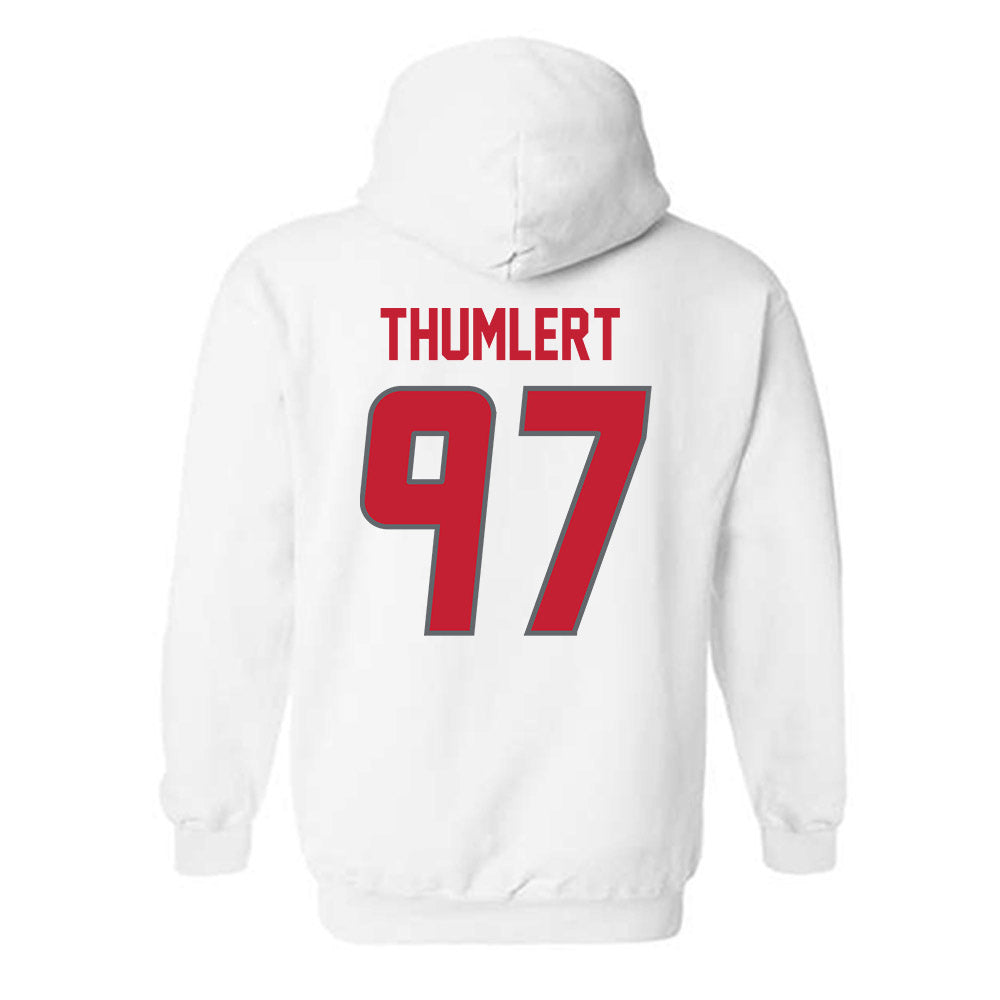 New Mexico - NCAA Football : Cody Thumlert - Classic Shersey Hooded Sweatshirt-1
