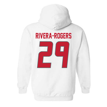 New Mexico - NCAA Football : Xavier Rivera-Rogers - Classic Shersey Hooded Sweatshirt-1