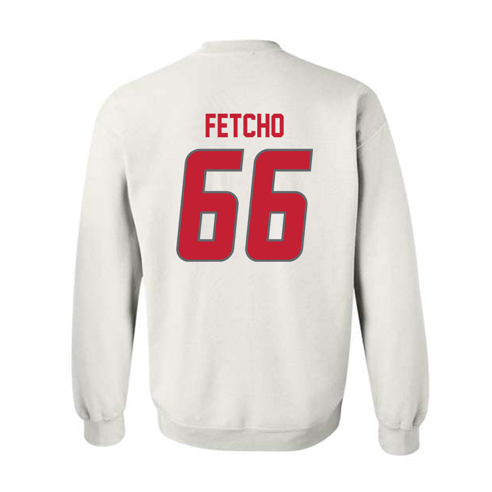 New Mexico - NCAA Football : Markus Fetcho - Classic Shersey Crewneck Sweatshirt-1