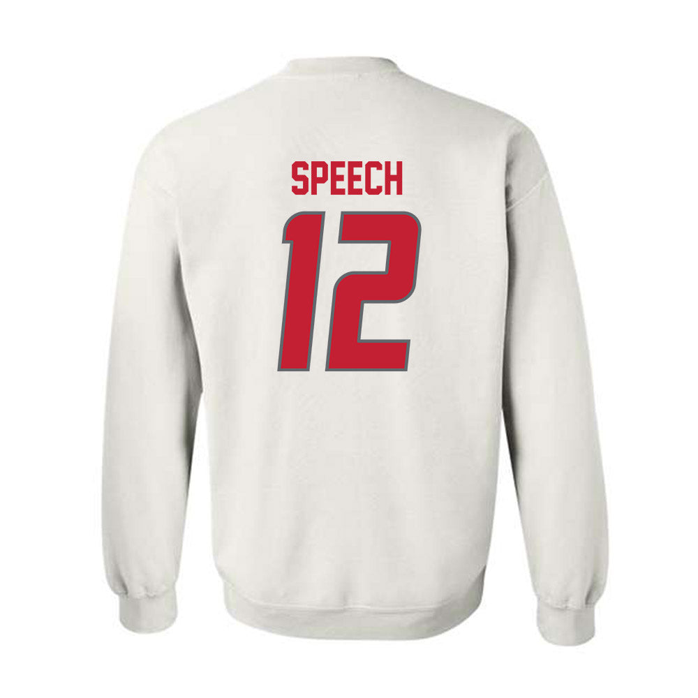 New Mexico - NCAA Football : Drew Speech - Classic Shersey Crewneck Sweatshirt-1