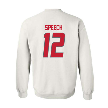 New Mexico - NCAA Football : Drew Speech - Classic Shersey Crewneck Sweatshirt-1