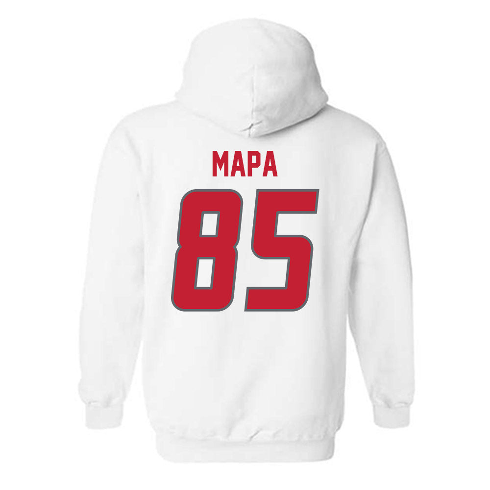 New Mexico - NCAA Football : Simon Mapa - Classic Shersey Hooded Sweatshirt-1
