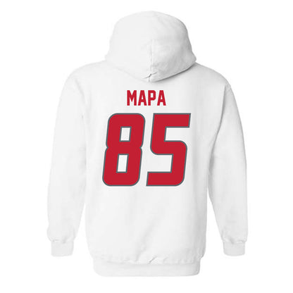 New Mexico - NCAA Football : Simon Mapa - Classic Shersey Hooded Sweatshirt-1