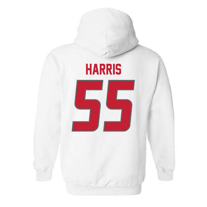 New Mexico - NCAA Football : Elvin Harris - Classic Shersey Hooded Sweatshirt-1