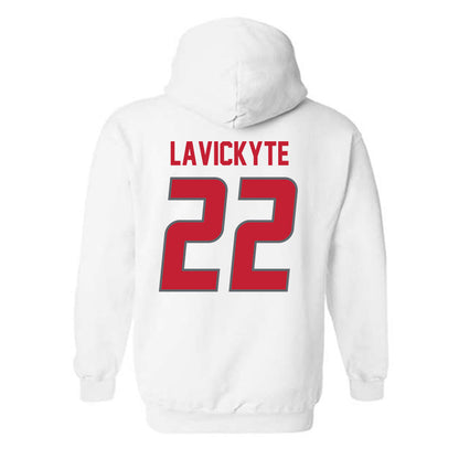 New Mexico - NCAA Women's Volleyball : Liepa Lavickyte - Classic Shersey Hooded Sweatshirt-1