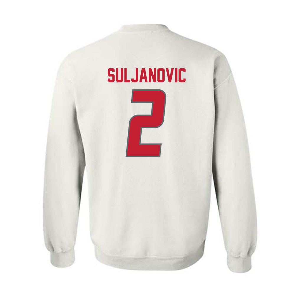 New Mexico - NCAA Men's Basketball : Imran Suljanovic - Classic Shersey Crewneck Sweatshirt-1