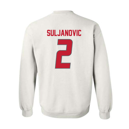 New Mexico - NCAA Men's Basketball : Imran Suljanovic - Classic Shersey Crewneck Sweatshirt-1