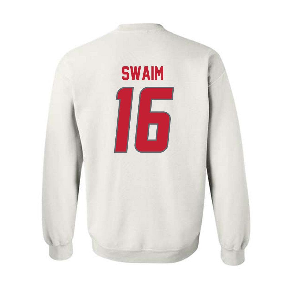 New Mexico - NCAA Football : Mercury Swaim - Classic Shersey Crewneck Sweatshirt-1