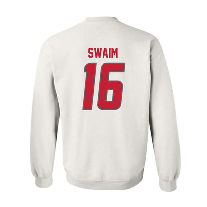 New Mexico - NCAA Football : Mercury Swaim - Classic Shersey Crewneck Sweatshirt-1