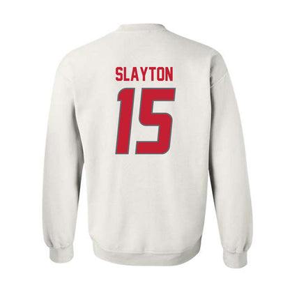 New Mexico - NCAA Football : Xavier Slayton - Classic Shersey Crewneck Sweatshirt-1