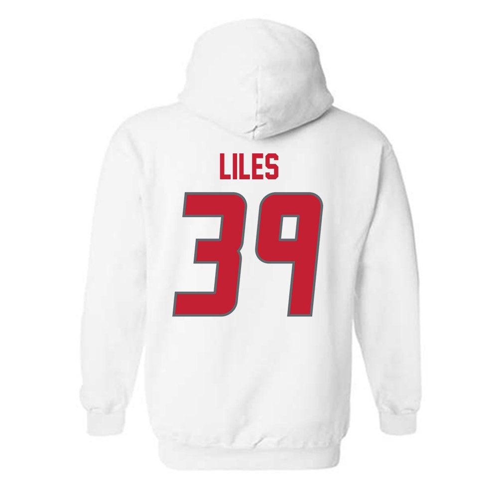 New Mexico - NCAA Football : Jaron Liles - Classic Shersey Hooded Sweatshirt-1
