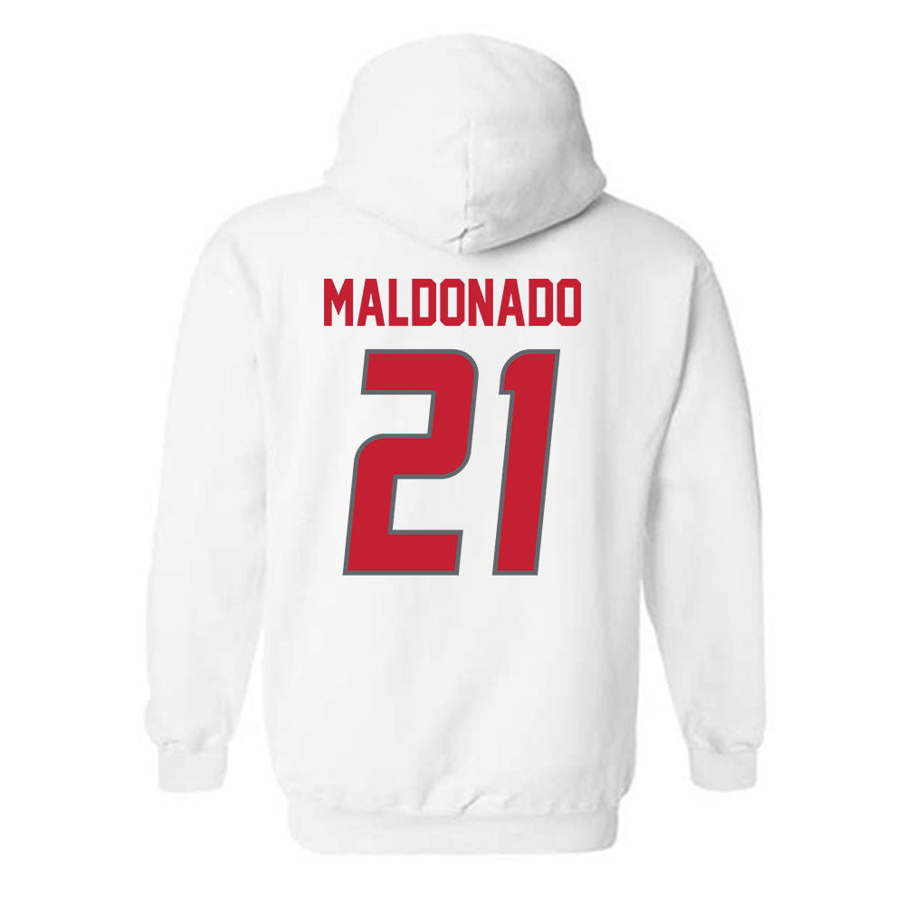 New Mexico - NCAA Football : Jacob Maldonado - Classic Shersey Hooded Sweatshirt-1