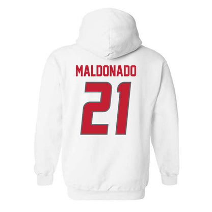 New Mexico - NCAA Football : Jacob Maldonado - Classic Shersey Hooded Sweatshirt-1