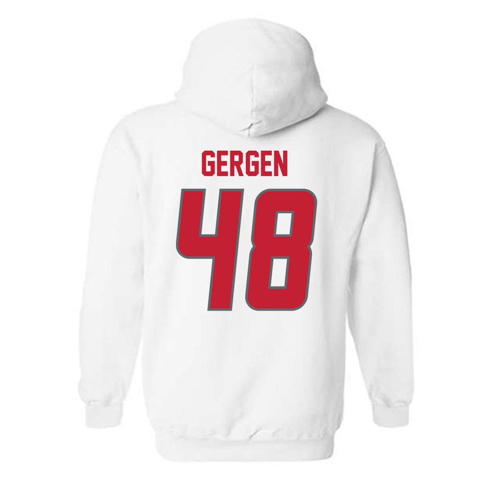New Mexico - NCAA Baseball : Jacob Gergen - Classic Shersey Hooded Sweatshirt-1