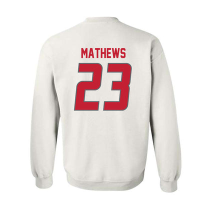 New Mexico - NCAA Football : Cameron Mathews - Classic Shersey Crewneck Sweatshirt-1