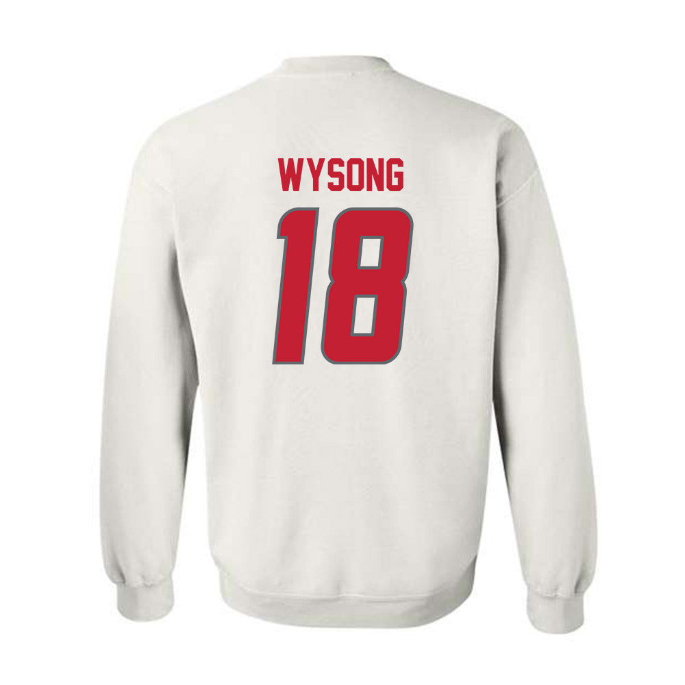 New Mexico - NCAA Football : Evan Wysong - Classic Shersey Crewneck Sweatshirt-1
