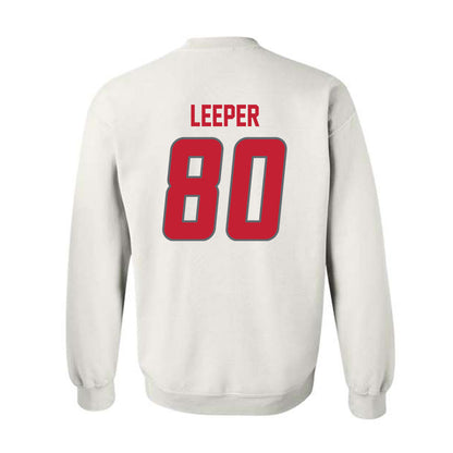 New Mexico - NCAA Football : Max Leeper - Classic Shersey Crewneck Sweatshirt-1