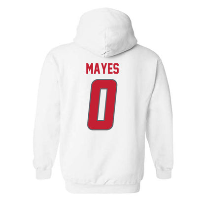 New Mexico - NCAA Men's Basketball : Hudson Mayes - Classic Shersey Hooded Sweatshirt-1