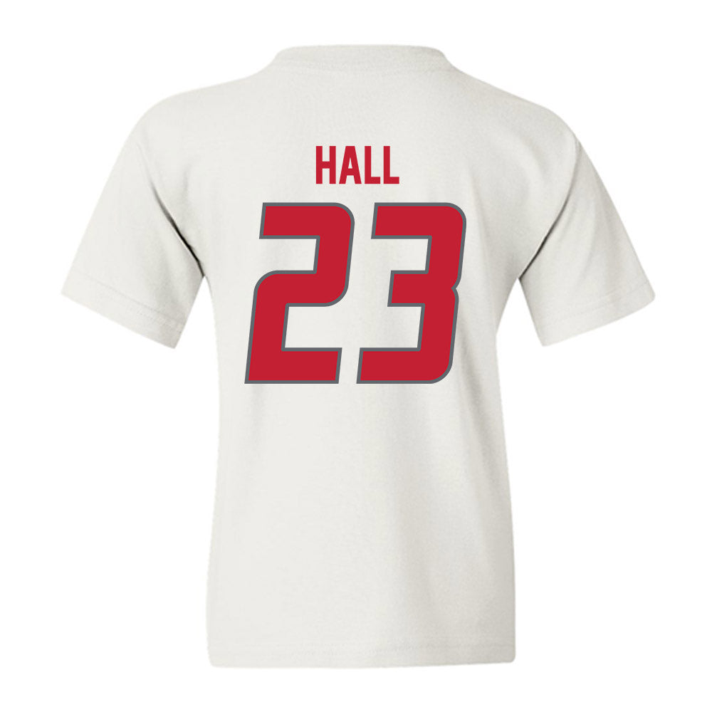 New Mexico - NCAA Men's Basketball : Jake Hall - Classic Shersey Youth T-Shirt-1