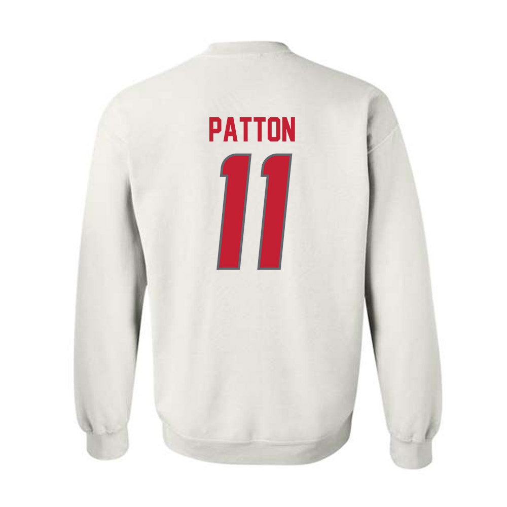 New Mexico - NCAA Men's Basketball : Kallai Patton - Classic Shersey Crewneck Sweatshirt-1
