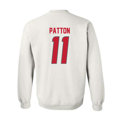 New Mexico - NCAA Men's Basketball : Kallai Patton - Classic Shersey Crewneck Sweatshirt-1
